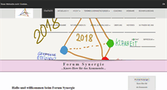 Desktop Screenshot of forumsynergie.de